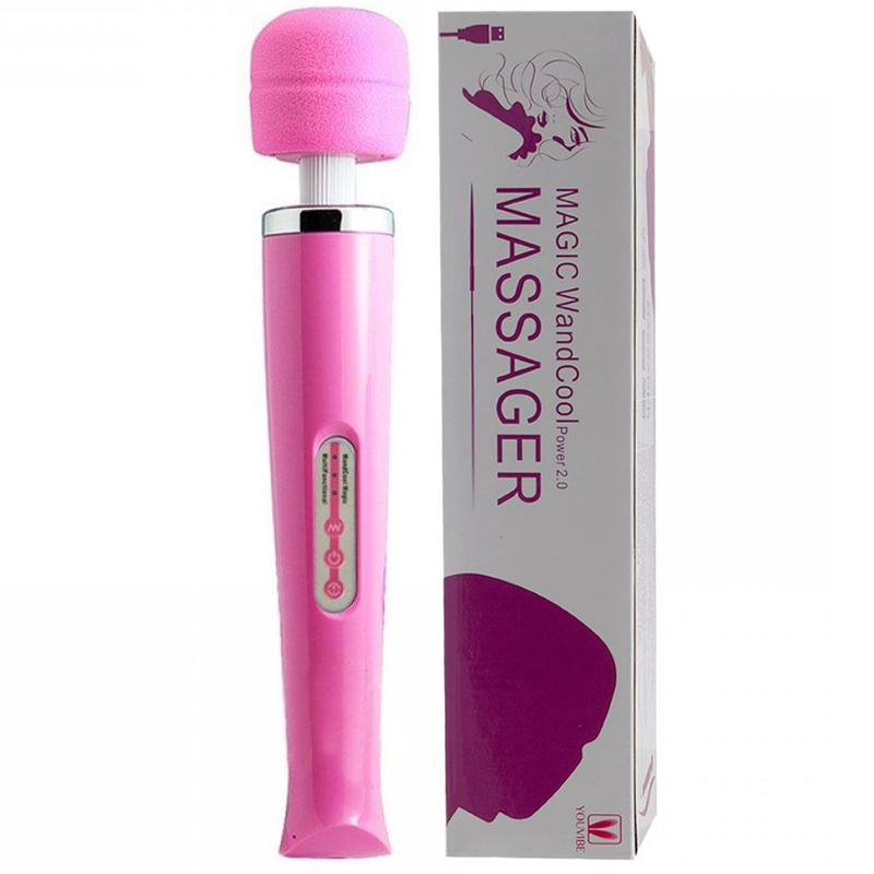 Vibrador Massageador Varinha Mágica Usb 10 Vibrações Libertina